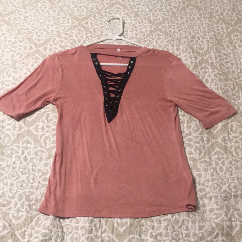 Selling a boob showing shirt